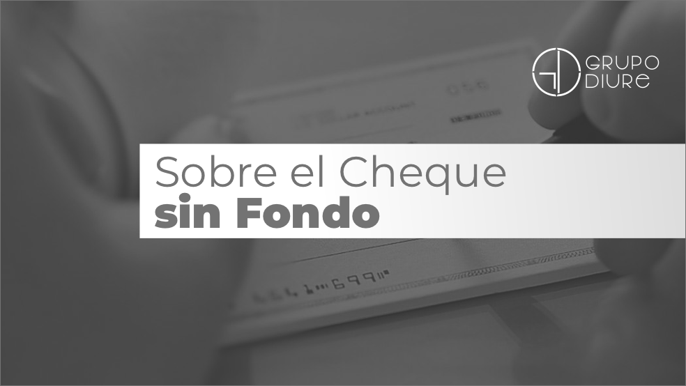 ¿Qué hacer si me pagan con un cheque sin fondo?